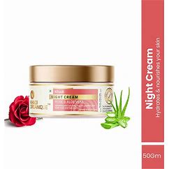 Khadi Organique Night Face Cream For Women Anti Ageing - 50 G